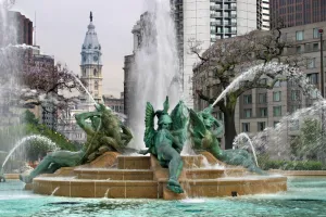 Swann Memorial Fountain in Philadelphia